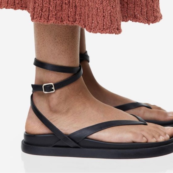 Leather flip flops Hm 10 - Picture 2 of 7